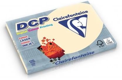 Papier CLAIREFONTAINE DCP  A3 (297x420mm) 120gr/m2 250 feuilles coloris IVOIRE