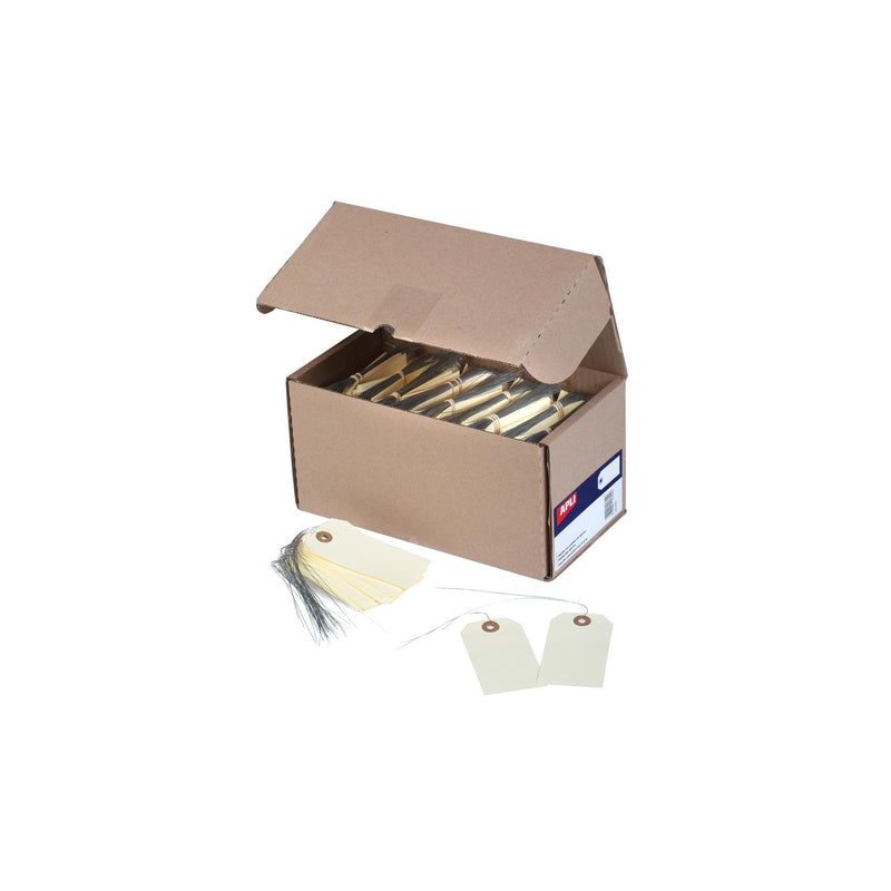 Étiquettes américaine carton avec fil de fer par 50 unités