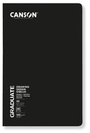 BLOC DALER ROWNEY SKETCHBOOK A3 NOIR MAT 140G 20F