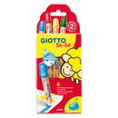 Crayon de couleur  Giotto Maxi  bébé  lot de 6