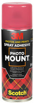 Colle spray "Photo-Mount", 400 ml 3M rouge