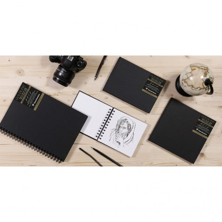 Carnet Spiralé GOLDLINE 64 feuilles 140GR IVOIRE