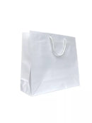Sac papier BLANC MAT Luxe 190gr + cordelettes PAR 10