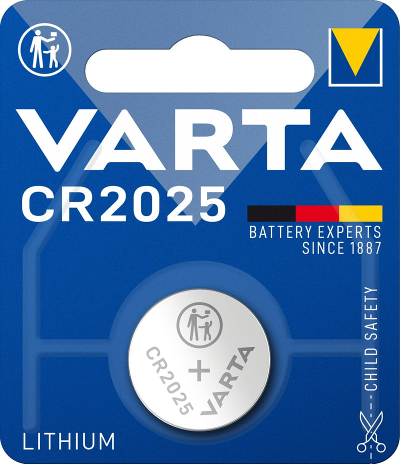 PILE LITHIUM  CR2025 Blister 1 de VARTA