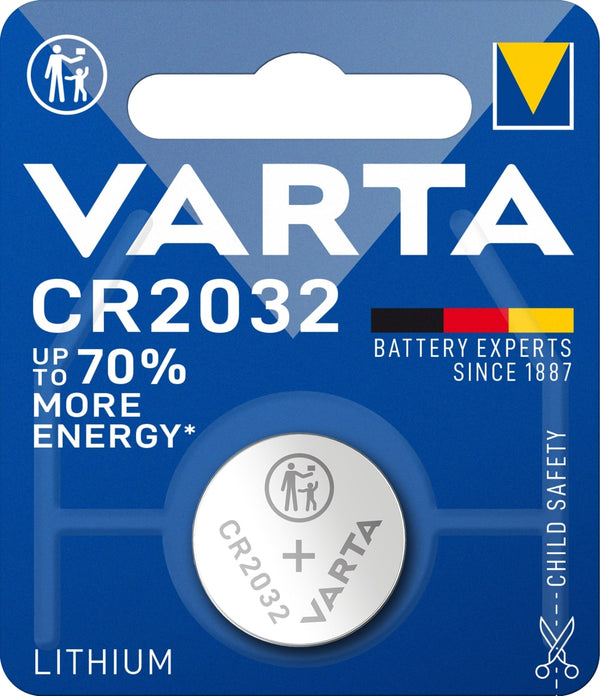 PILE LITHIUM  CR2032 Blister 1 de VARTA