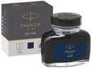 Flacon d'encre PARKER  QUINK, contenu: 57 ml, noir