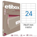 ETQUETTES ETIBOX MULTI USAGE