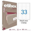 ETQUETTES ETIBOX MULTI USAGE