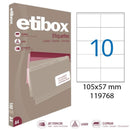 ETQUETTES ETIBOX MULTI USAGE