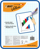 Tableau velleda bic Double Face Effaçable à Sec (44 x 55 cm) - Bleu,