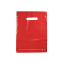 Sac plastique  Couleur poignée découpée 25x32cm par 100