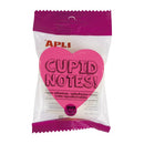 POST IT NOTES COEUR COULEURS VIVES 70X70 APLI
