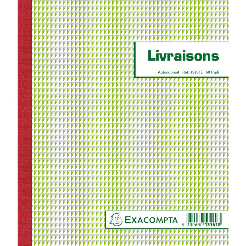 Manifold Livraisons 21x18cm 50 feuillets tripli autocopiants