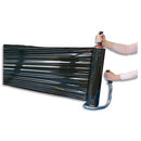 Film étirable manuel polyéthylène NOIR en 300m*450mm 17 microns