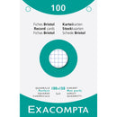 Fiches Bristol 100*150mm Étui de 100 unités