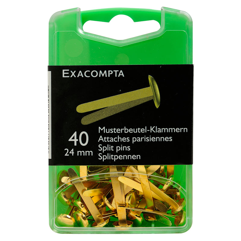 Boîte de 40 attaches parisiennes 24mm
