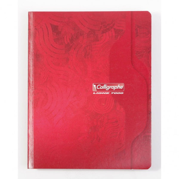 CAHIER BROCHURE REMBORDÉE COUSUE 17X22 192P PETIT CARREAUX  70G