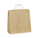 SAC PAPIER KRAFT BRUN POIGNEES TORSADEES