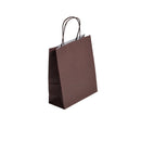 SAC PAPIER MINI -18x8x22 cm Couleur 90gr POIGNEES TORSADEES PAR 50