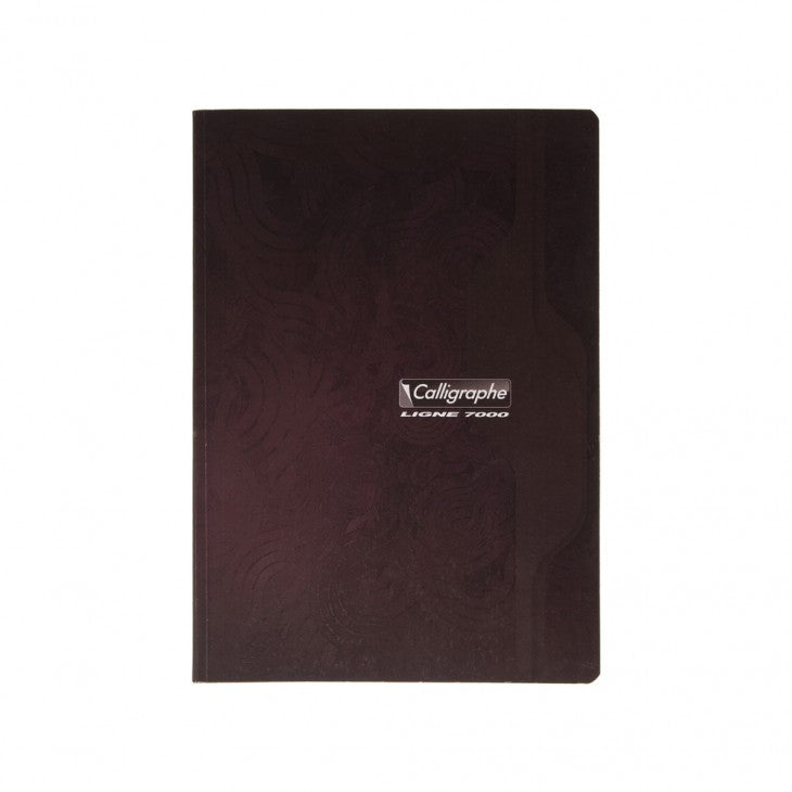 CAHIER BROCHURE REMBORDÉE COUSUE 21X29,7 192P GRAND CARREAUX  70G.