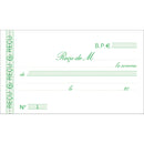 Manifold Reçus 10,5x18cm 50 feuillets dupli autocopiants