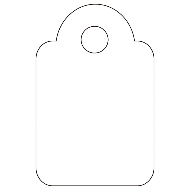 ETIQUETTE A FIL BLANC en pochette