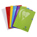 Cahier agrafé mimesys 96 pages PETIT CARREAUX couverture polypro  couleur aleatoir