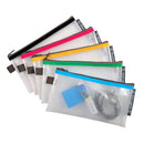 Pochette à fermeture éclair en plastique souple