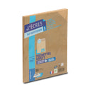 enveloppe  kraft brun C4 229x324 85 g/m² bande de protection 25u