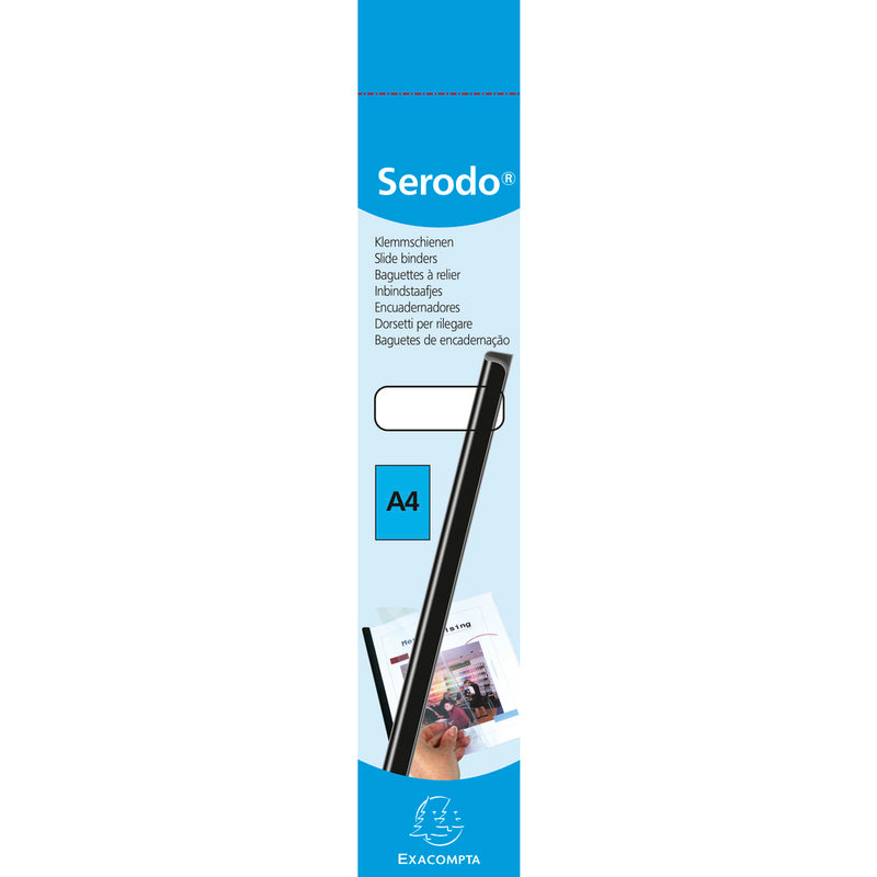 Boite de 25 baguettes à relier 3mm capacité 30 feuilles A4