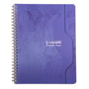 CAHIER RELIURE INTÉGRALE 17X22 180P PETIT CARREAUX  70G