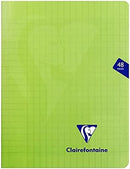 Cahier agrafé Mimesys grands carreaux couverture polypropyléne