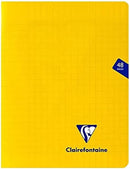 Cahier agrafé Mimesys grands carreaux couverture polypropyléne