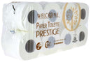 PAPIER TOILETTE PRESTIGE 2 PLIS PAQUET DE 8 RLX