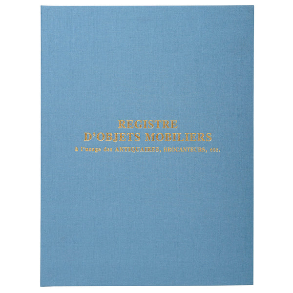 Registre 32x24cm Objets mobiliers - Spécial brocanteurs et antiquaires 100 pages