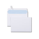 enveloppes blanches C6 114x162 80 g/m² bande de protection boite de 500