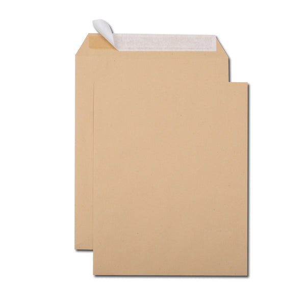 pochettes kraft brun  260x330 90 g/m² bande de protection PAR 250