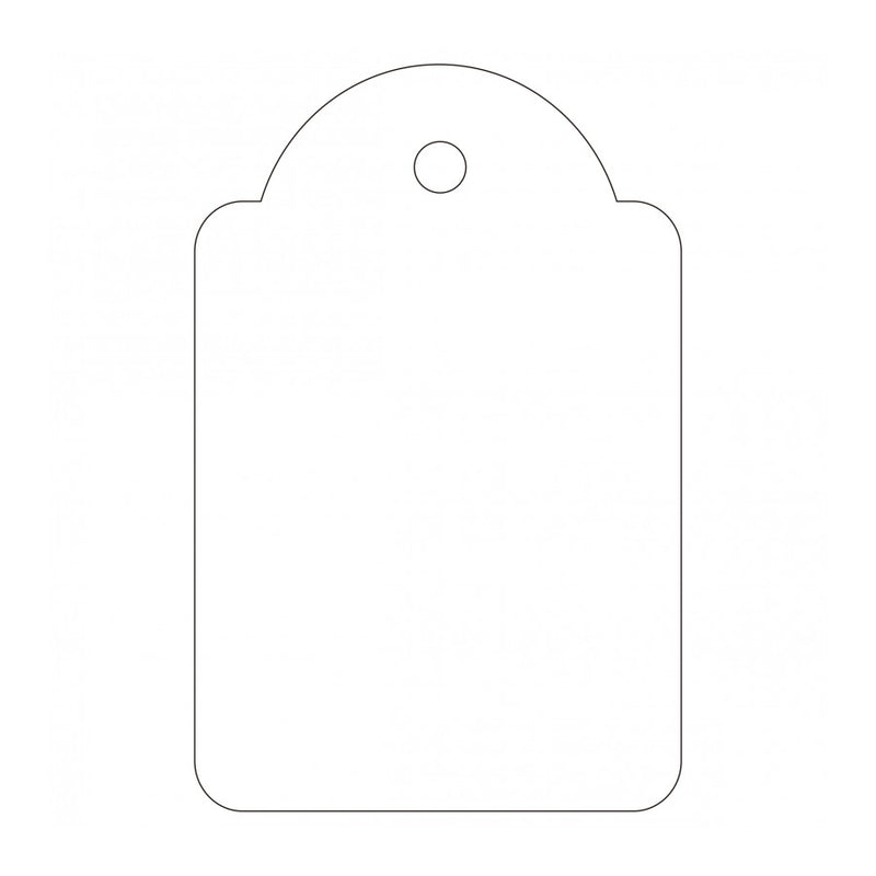 ETIQUETTE A FIL BLANC en pochette