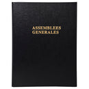 Reliure registre 32x25cm 4 anneaux avec recharge Assemblées Générales (recharge 5419E)