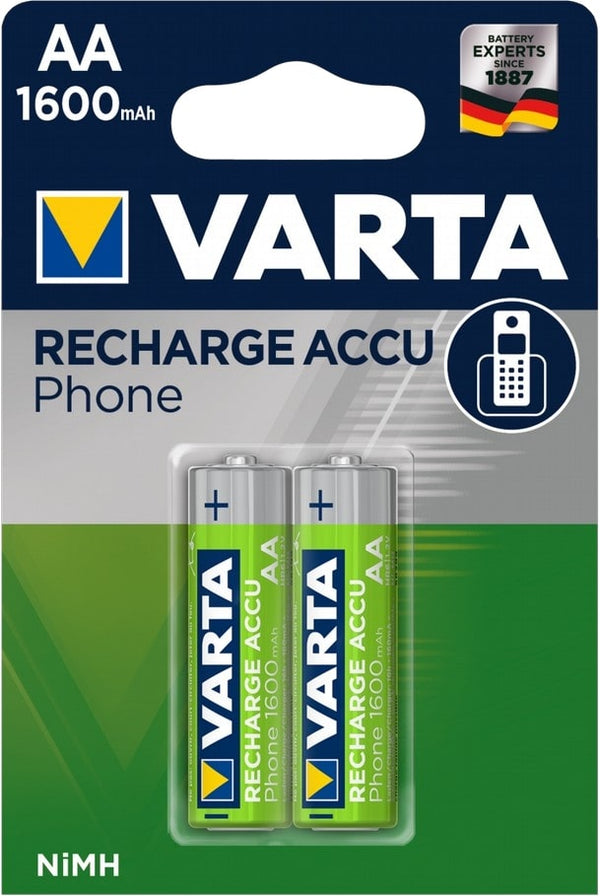 PILES VARTA RECH.ACCU Phone AA 1600mAh Blister 2