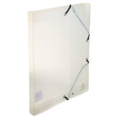Boite de classement Exabox Dos 25mm Polypropylène Crystal - A4