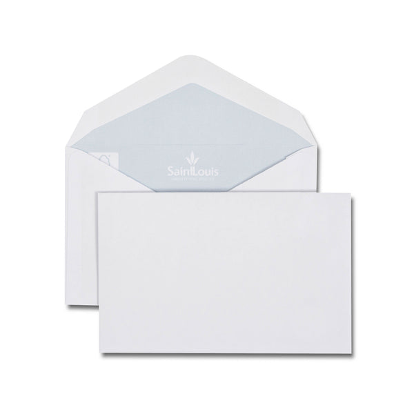 enveloppes de visite blanches 90x140 100 g/m² gommées 50u