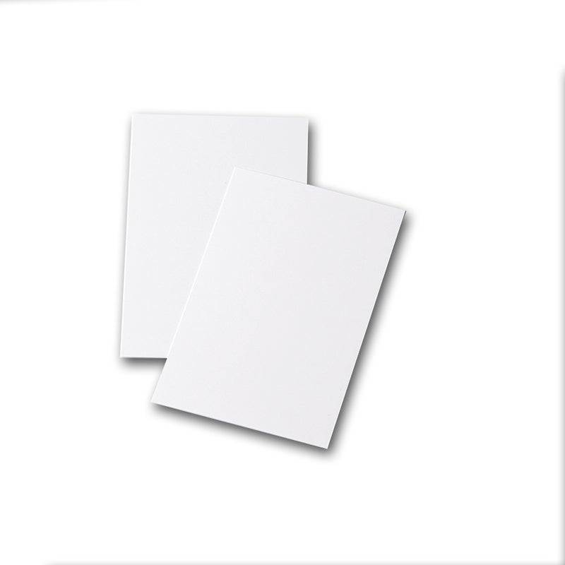 cartes de visite bristol blanches 82x128 220 g/m² BOITE DE 100