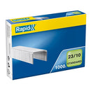 AGRAFES N°23  ACIER  boite de 1000 23/6-23/8-23/10-23/12-23/15