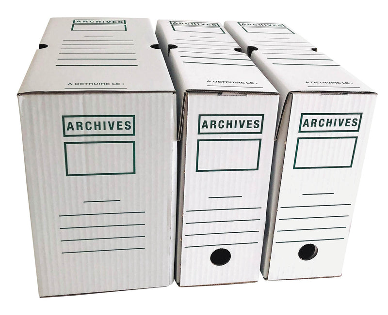 BOITE ARCHIVE DOS DE 15 CM PAR 25