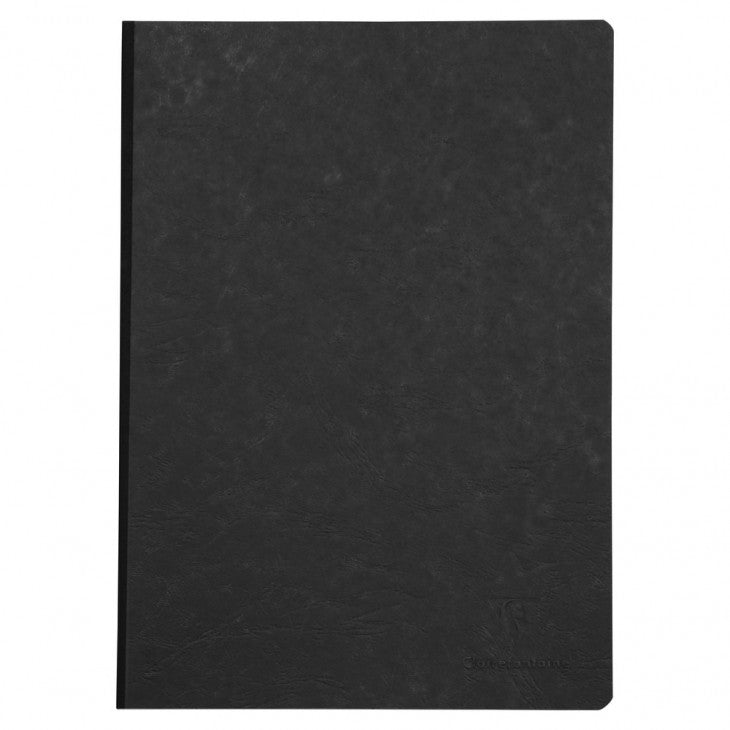 Carnet Cousu Dos Toilé Noir Age Bag 192 PAGES UNI.