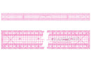 REGLE DE COUTURE JAPONAISE TRACE ROUGE 60cm