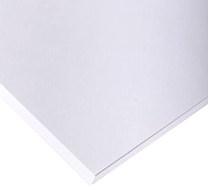 Pochette Dessin Croquis Blanc  50x65 cm 120g étui de 25 feuilles -