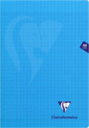 Cahier agrafé Mimesys grands carreaux couverture polypropyléne