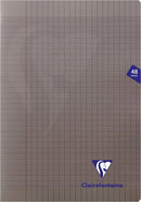 Cahier agrafé Mimesys grands carreaux couverture polypropyléne